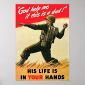 God help me als dit een idioot is. poster (Voorkant)