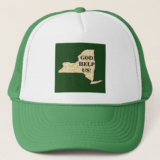 GOD HELP ONS NEW YORK TRUCKER PET (Voorkant)