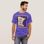 GOD HELP ONZE POLITIE T-SHIRT (Voorkant volledig)