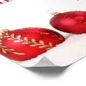 God helpt hen gelukkig poster van het nieuwe jaar (Hoek)