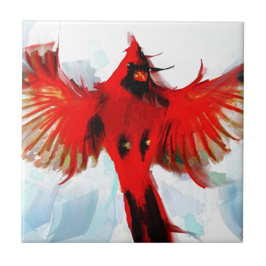 God hield van de vogels tegeltje (Voorkant)