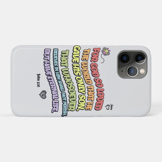 God hield van de wereld Case-Mate iPhone case (Achterkant (horizontaal))