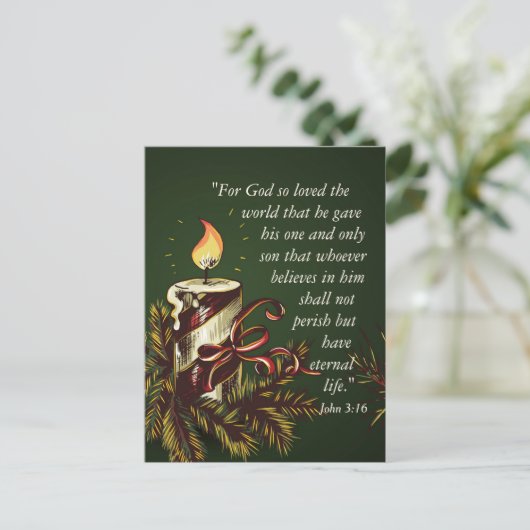 God hield van het Briefkaart van de Wereldbijbelse (Staand voorkant)