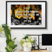 God hield zo van de wereld poster