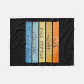 God hoort gebeden Dove Bewustzijn  teken lang Fleece Deken (Voorkant (Horizontaal))