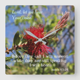 God hoort jullie bijbelse muur klok