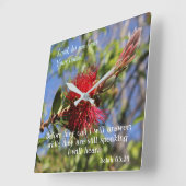 God hoort jullie bijbelse muur klok (Hoek)