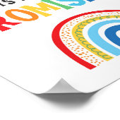 God houdt altijd zijn beloften Kinder Christelijk Poster (Hoek)