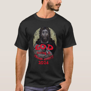 God Houdt ervan Trump Schuld 2024 Gevangenis T-shirt