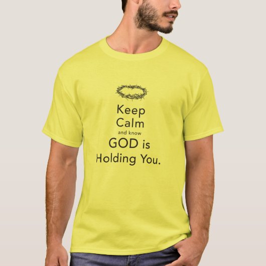 God Houdt Jou T-Shirt (Voorkant)