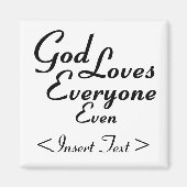 God houdt magneet (Voorkant)