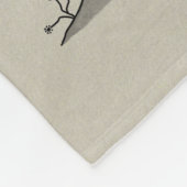 God houdt ons fleece deken (Hoek)