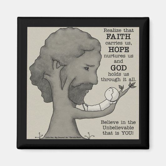 God houdt ons magneet (Voorkant)