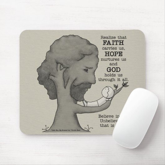 God houdt ons muismat (Met muis)