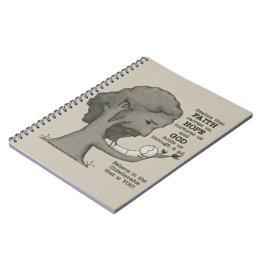 God houdt ons notitieboek (Linkerzijde)