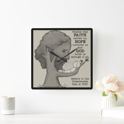 God houdt ons vierkante klok (Huis)