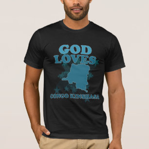 God houdt van Congo Kinshasa T-shirt