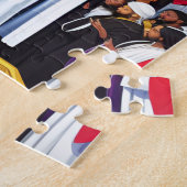 God houdt van de World II Christelijke kunst puzze Legpuzzel (Zijkant)