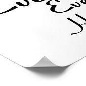 God houdt van Hippies! Poster (Hoek)