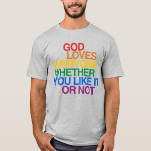GOD HOUDT VAN IEDEREEN T-SHIRT