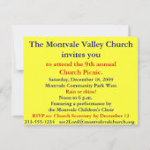 God houdt van iedereen Uitnodiging (Achterkant)