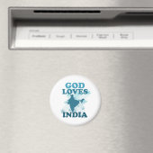 God houdt van India Magneet (Insitu (Vaatwasser))