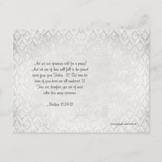 God houdt van je... briefkaart (Achterkant)