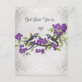 God houdt van je... briefkaart (Voorkant)