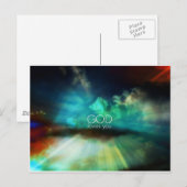 GOD houdt van je Briefkaart (Voorkant / Achterkant)