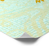 God houdt van je citaat poster (Hoek)