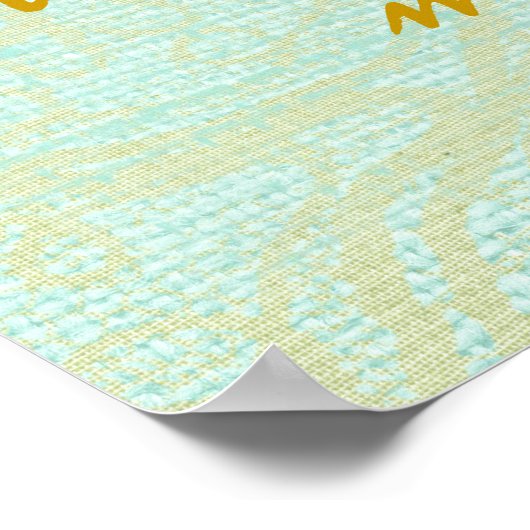 God houdt van je citaat poster (Hoek)