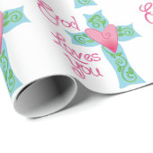 God houdt van jou cadeaupapier (Rol Hoek)