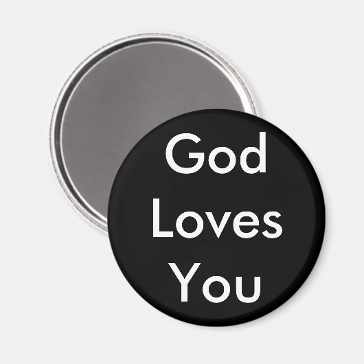 God houdt van jou magneet (Voorkant / Achterkant)