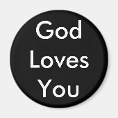 God houdt van jou magneet (Voorkant)