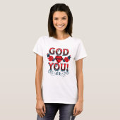 God houdt van jou t-shirt (Voorkant volledig)