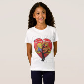 God houdt van kleine kinderen t-shirt (Voorkant volledig)