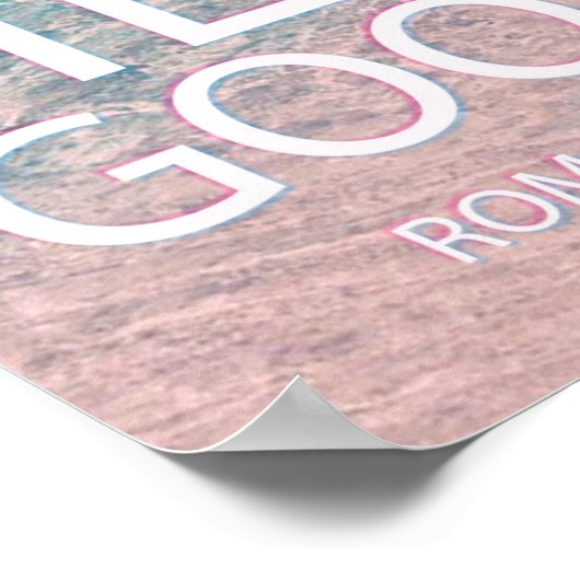 God houdt van me poster (Hoek)