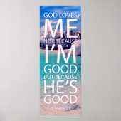 God houdt van me poster (Voorkant)