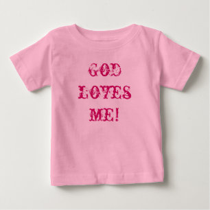 God houdt van mij! Baby T-shirt