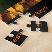 God houdt zelfs van de grootste kalkoenen legpuzzel (Zijkant)