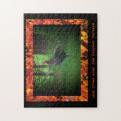 God houdt zelfs van de grootste kalkoenen legpuzzel (Verticaal)