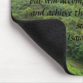 God houdt zich aan zijn beloften.. tweeledige mous muismat (Hoek)