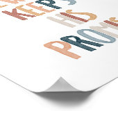 God houdt zijn beloften altijd poster (Hoek)