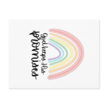 God houdt zijn beloften Briefkaart