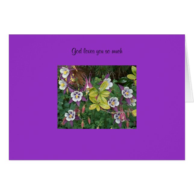 God houdt zoveel van je. (Voorkant Horizontaal)