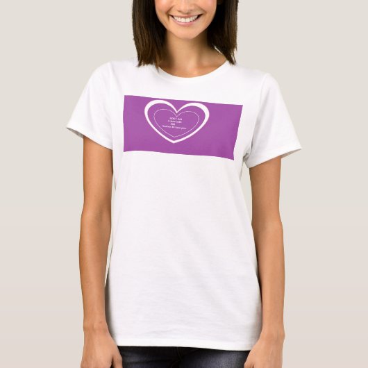 GOD I AM is liefde T-shirt (Voorkant)