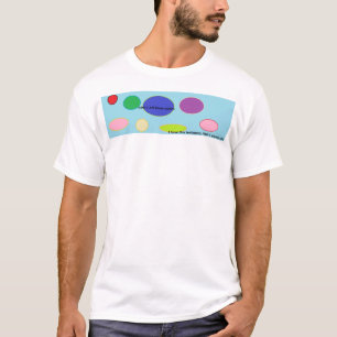 GOD IK BEN houdt van kleuren T-shirt