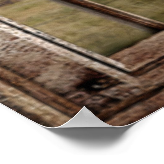 God ik geloof nog steeds in de ongelooflijke Vinta Poster (Hoek)