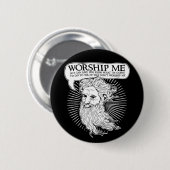 God: Ik kan je van me redden Ronde Button 5,7 Cm (Voorkant /achterkant)