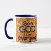 God in iedereen mok (Links)